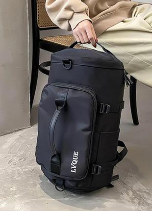 Сумка дорожная туристическая  вместительная. рюкзак сумка спортивный для фитнеса с отделением для обуви4 фото