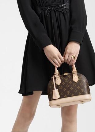 Сумка louis vuitton alma bb monogram