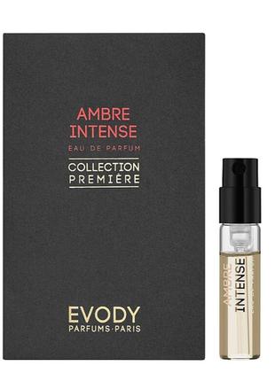 Evody parfums ambre intense парфумована вода (пробник)1 фото
