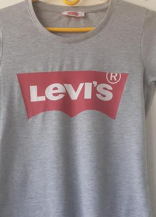 Футболка  levi's s 42-44 80%бавовна3 фото