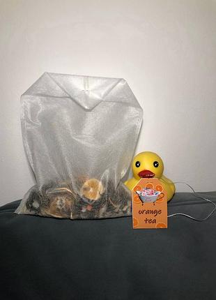 Великий чайний пакетик для ванни-апельсин
