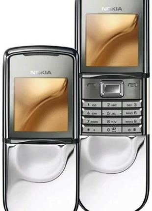 Мобільний телефон nokia 8800 sirocco silver edition java mp3 s...