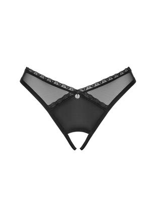 Трусики з доступом з вирізом obsessive latinesa crotchless thong