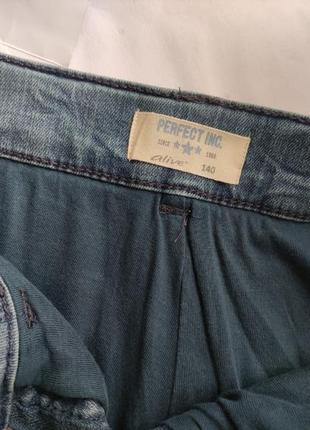 Подростковые утеплённые джинсы 3