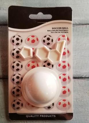 Форма для создания футбольного мяча из мастики