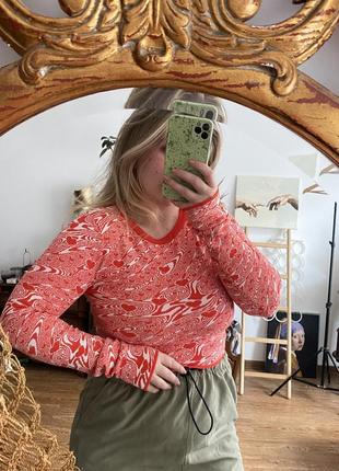 Шикарний топ в серця