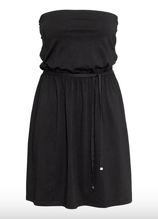 Плаття чорне коротке маленьке hm