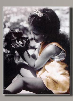 Картина на холсте "ретро дети от kim anderson"