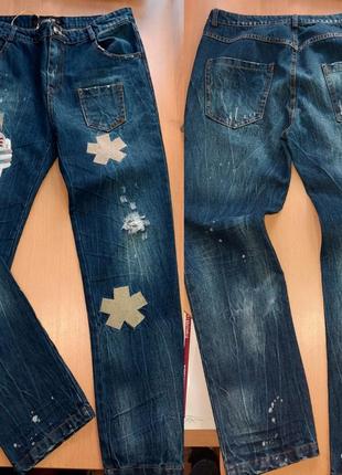 Новые джинсы размер м
хлопок 
италия1 фото