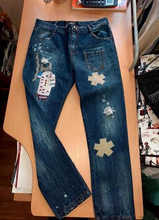 Нові джинси nkn nekane розмір м бавовна італія2 фото