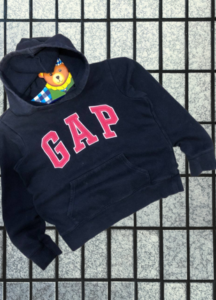 Винтажная толстовка gap с большим логотипом в размере 90-х y2k Ausa baggy