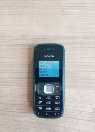 Мобільний телефон nokia 1209 (rh-105)5 фото