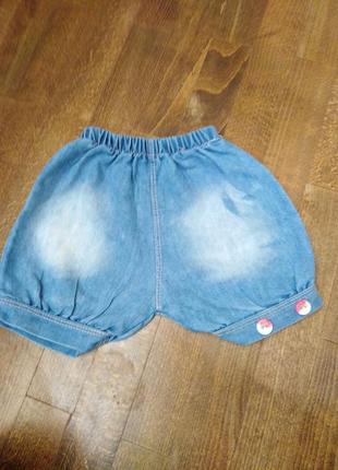 Шорты джинсовые