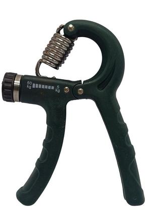 Еспандер кистьовий пружинний з регульованим навантаженням ms 4122-5(turquoise) навантаження 5-60 кг