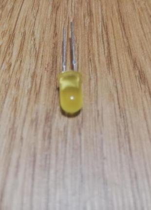 Світлодіод 3в 5mm жовті
