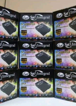 Новый спутниковый ресивер sat-integral 1218fullhd
полностью проверен и готов к работе гарантия 
цена 850гривен от 2 штук 
если по штучно то 1000гривен