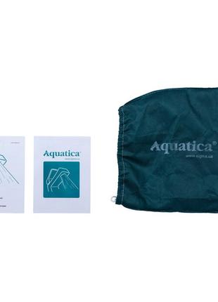 Змішувач для ванни тм aquatica (гусак вигнутий, шланг, лійка, кронштейн, дивертор вбудований кульовий)6 фото