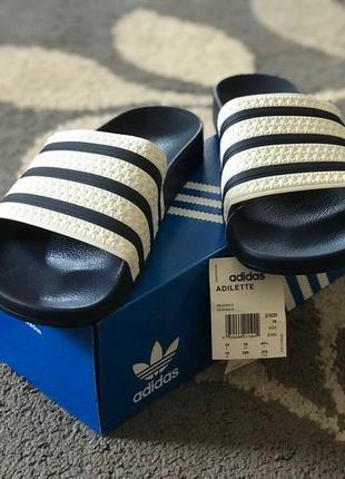 Сланці, шльопки adidas adilette оригінал з коробкою2 фото