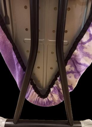 Чохол на прасувальну дошку (150×50) фіолетовий premium10 фото