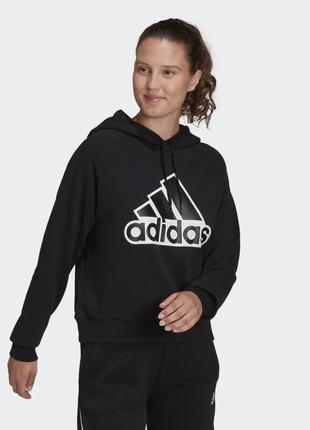 Худи женское adidas essentials outlined logo hc91811 фото