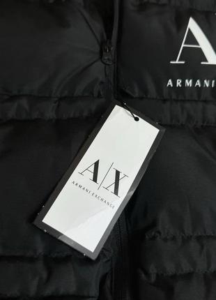 Чоловіча жилетка armani exchange чорна4 фото