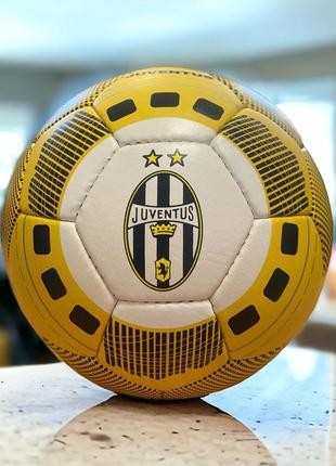Футбольный мяч размер 5 кожаный с защитным покрытием1 фото