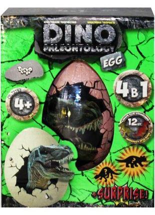 Набор для творчества "dino paleontology. egg" 4 в 1