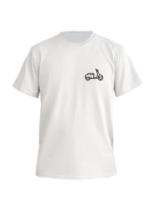 Футболка мотоспорт мопед