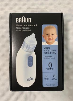 Аспиратор для носа braun1 фото