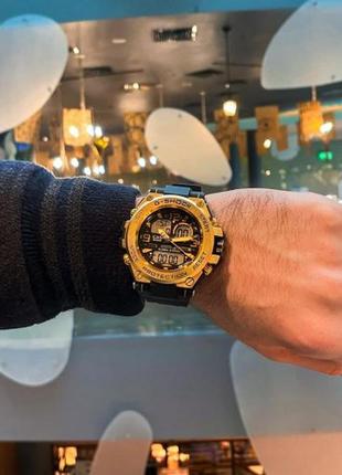 💎 casio g-shock glg-1000 black-gold8 фото