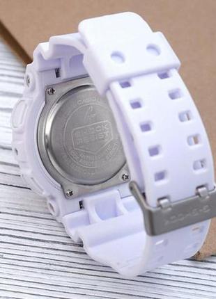 Casio g-shock ga-100 all white4 фото