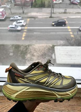 Чоловікі кросівки hoka mafate speed 2 olive1 фото