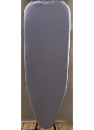 Чохол на прасувальну дошку (130×50) блакитний premium 100% бавовна