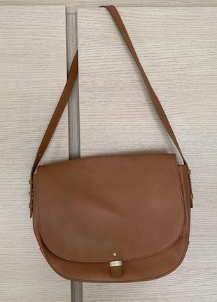 Сумка кожаная большая ecco