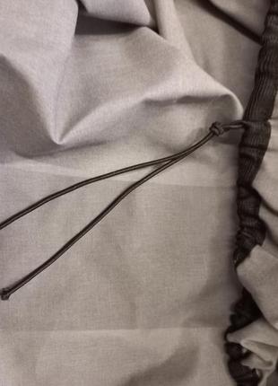 Чехол на гладильную доску (150×50) серый classic 100% хлопок3 фото