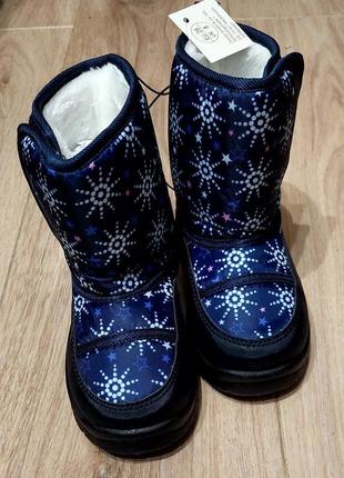 Сапоги-ботинки (сноубутсы) немецкой фирмы lupilu 25.26.27.28.29.302 фото