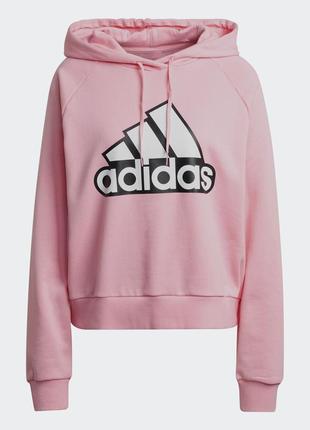 Худи женское adidas essentials outlined logo hc91744 фото