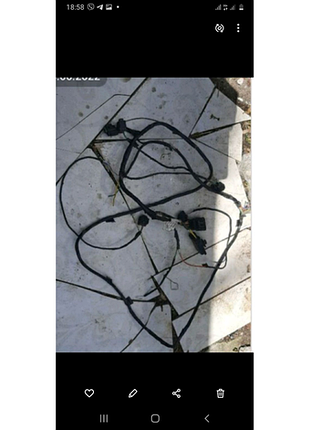 Провід датчика паркінгу citroen c4 9674684680