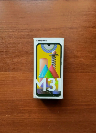 Мобільний телефон samsung galaxy m31 6/128 gb blue