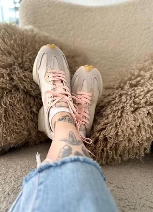 Кросівки new balance 327 cream pink premium5 фото