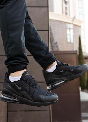 Мужские кроссовки nike air max 270 total black4 фото