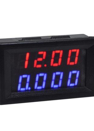 Вольтметр — aмперметр цифровий 200v/10a 4 розряджання вбудований