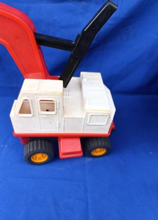 Велика радянсяка дитяча іграшка екскаватор ссср машинка автомобіль2 фото