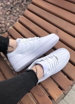 Кросівки nike air force 1 white3 фото