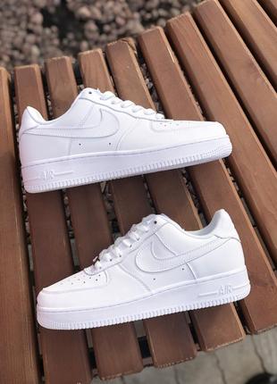 Кросівки nike air force 1 white4 фото