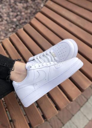 Кросівки nike air force 1 white5 фото