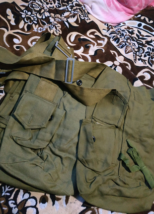 Сумка під протигаз тканинна.нова. 5