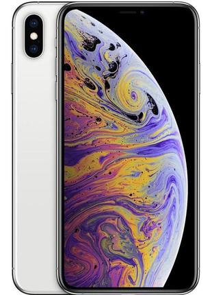 Apple  iphone xs max (64gb) neverlok silver