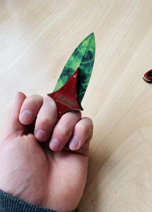 Дерев'яні ножі стусани shadow daggers з гри cs: go (кс: го)4 фото