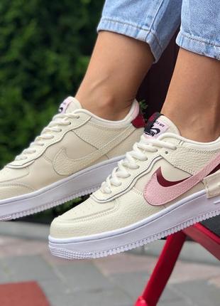 Жіночі кросівки nike air force 1 shadow1 фото